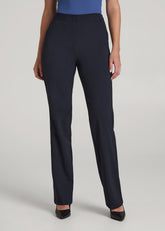 American Tall For Sale | Freedom Flex Straight Leg Dress Pants for Tall Women in Deep Navy