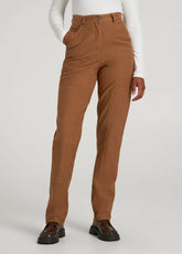 American Tall Sale | High-Waisted Carpenter Pocket Pants for Tall Women in Nutshell