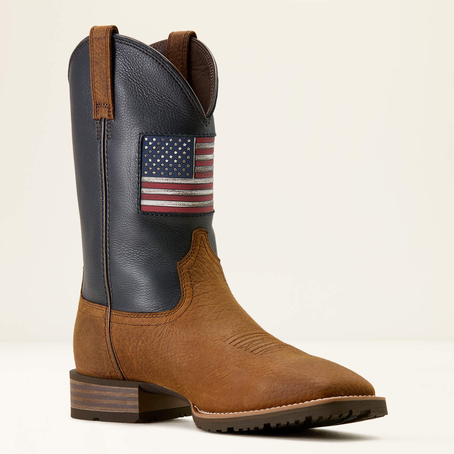 Ariat Hybrid Rancher Patriot Wide Square Toe Cowboy Boot