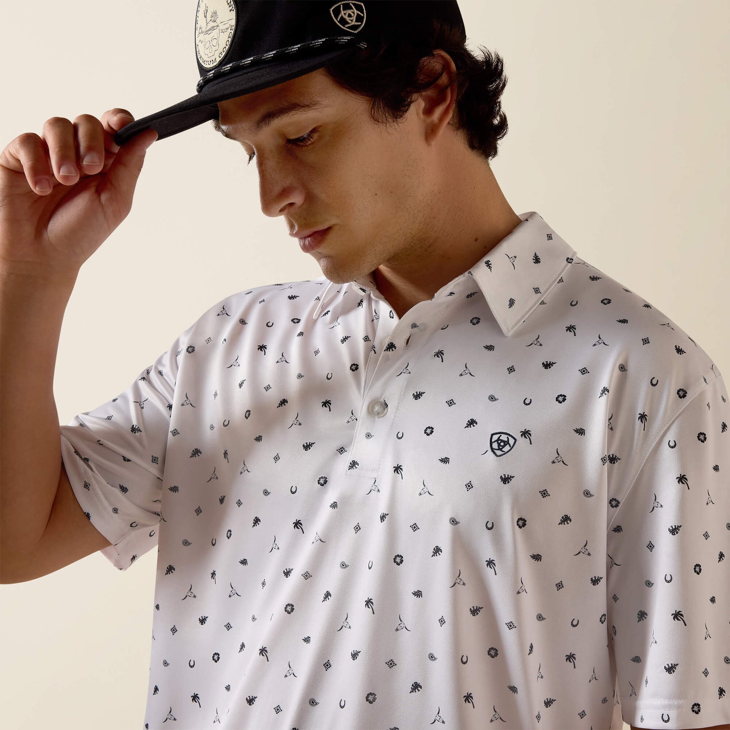 Ariat All Over Print Polo