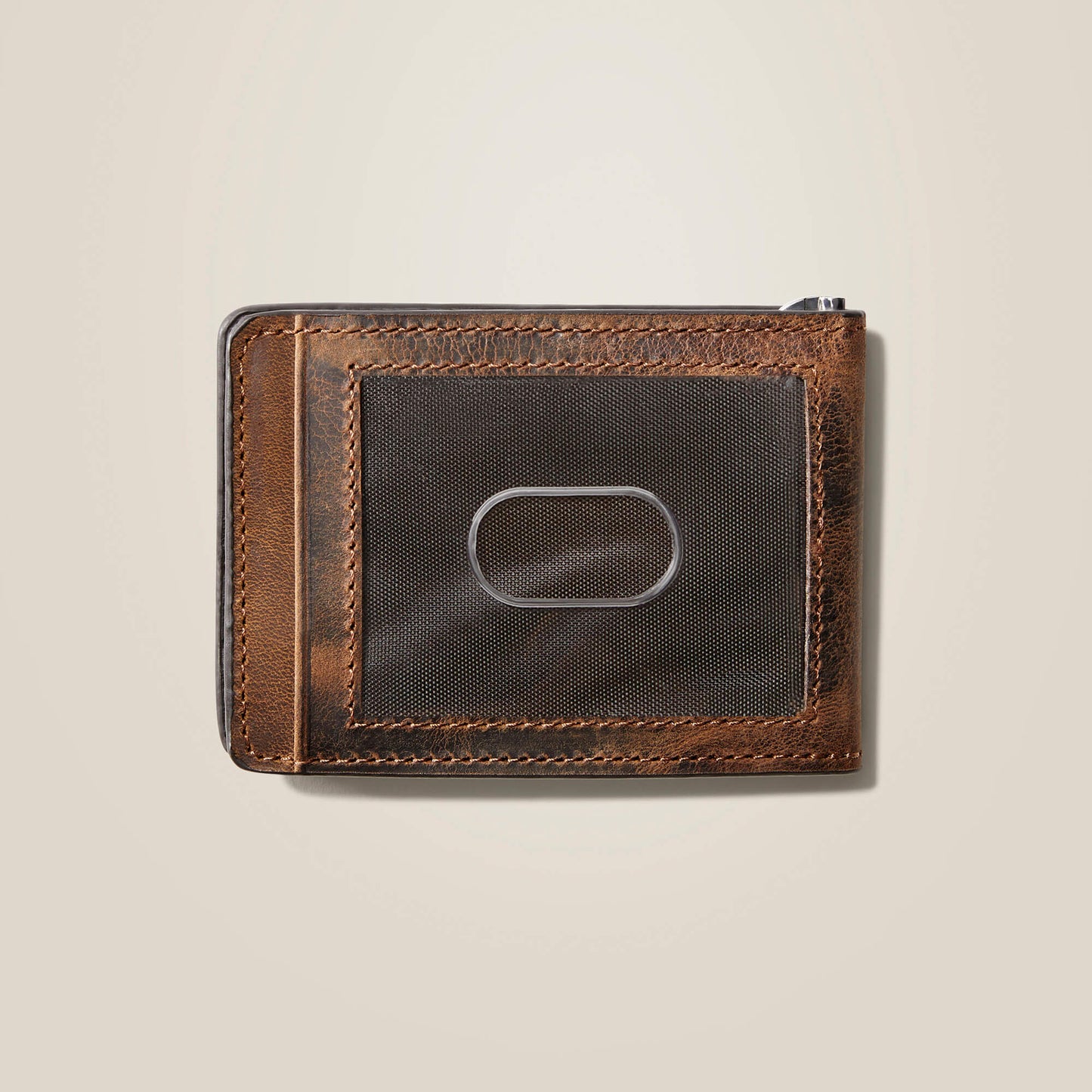 Ariat Bifold Slim Wallet Patriot Flag Embroidery