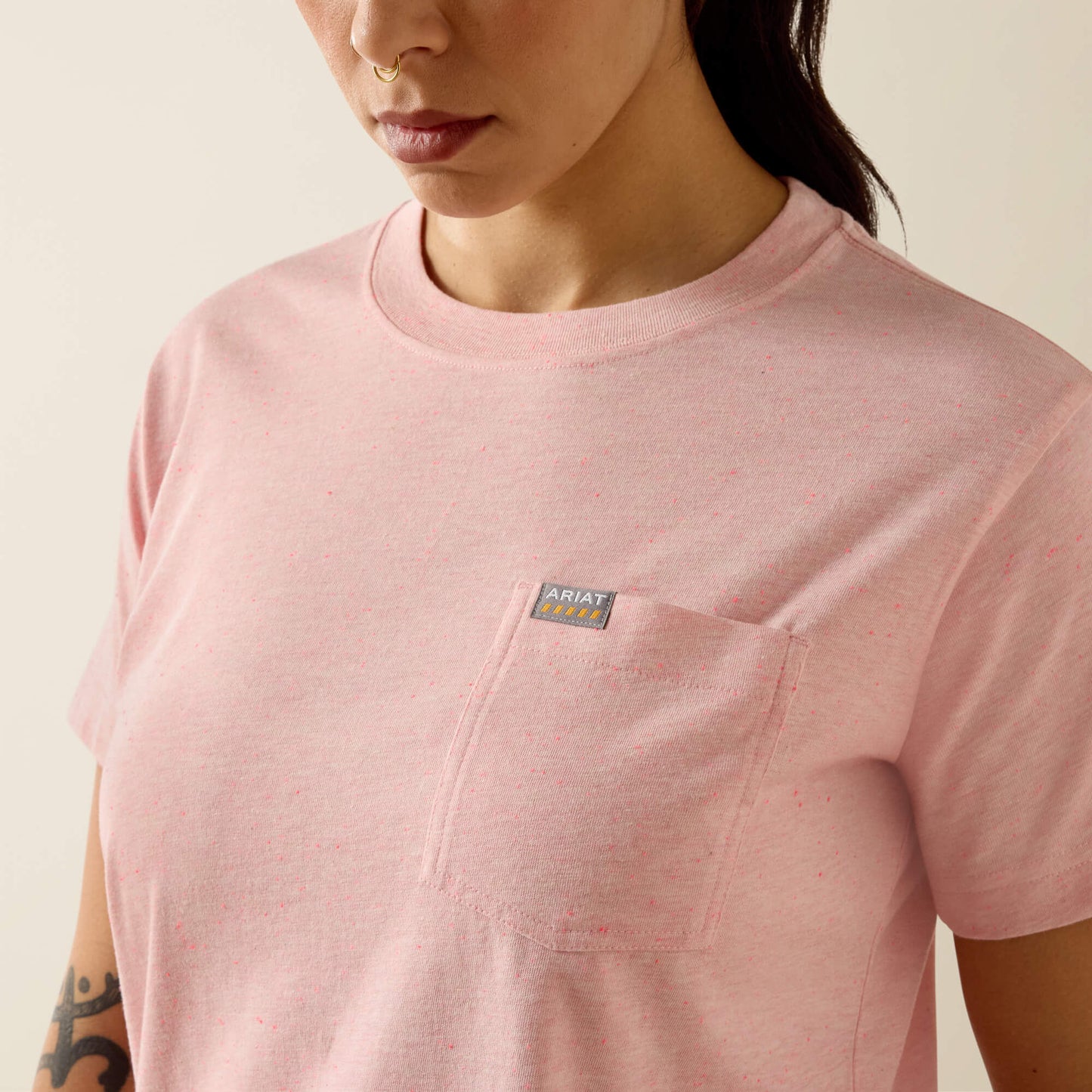 Ariat Rebar Cotton Strong Space Dyed T-Shirt