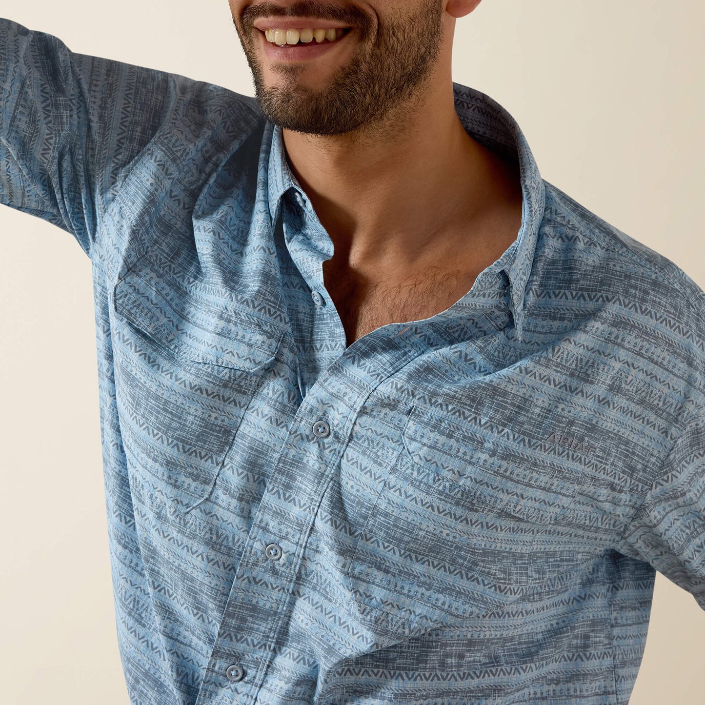Ariat Printed VentTEK Outbound Classic Fit Shirt