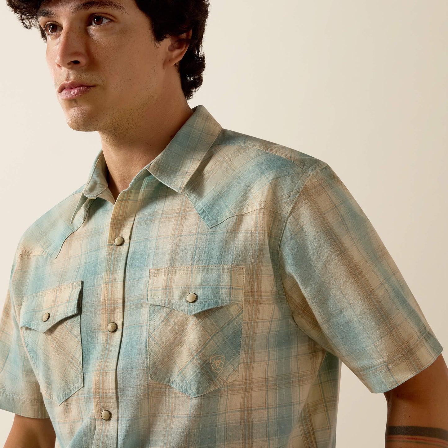 Ariat Retro Hartman Fitted Snap Shirt