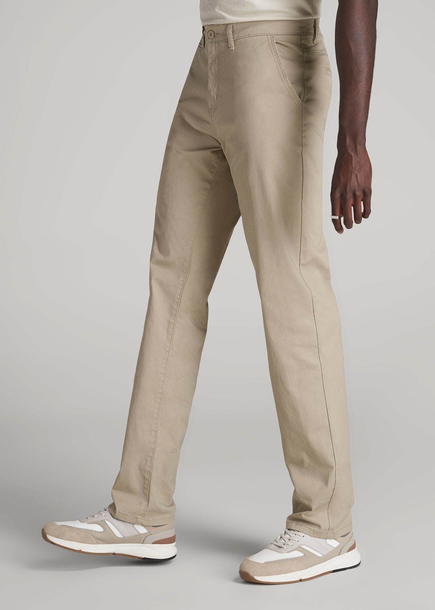 American Tall Online | Mason RELAXED Chinos for Tall Men in Desert Khaki