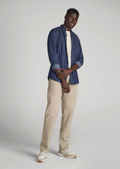 American Tall Online | Mason RELAXED Chinos for Tall Men in Desert Khaki
