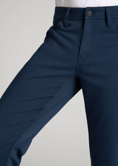 American Tall Sale | Everyday Comfort 5-Pocket TAPERED-FIT Pant for Tall Men in Marine Navy