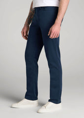 American Tall Sale | Everyday Comfort 5-Pocket TAPERED-FIT Pant for Tall Men in Marine Navy