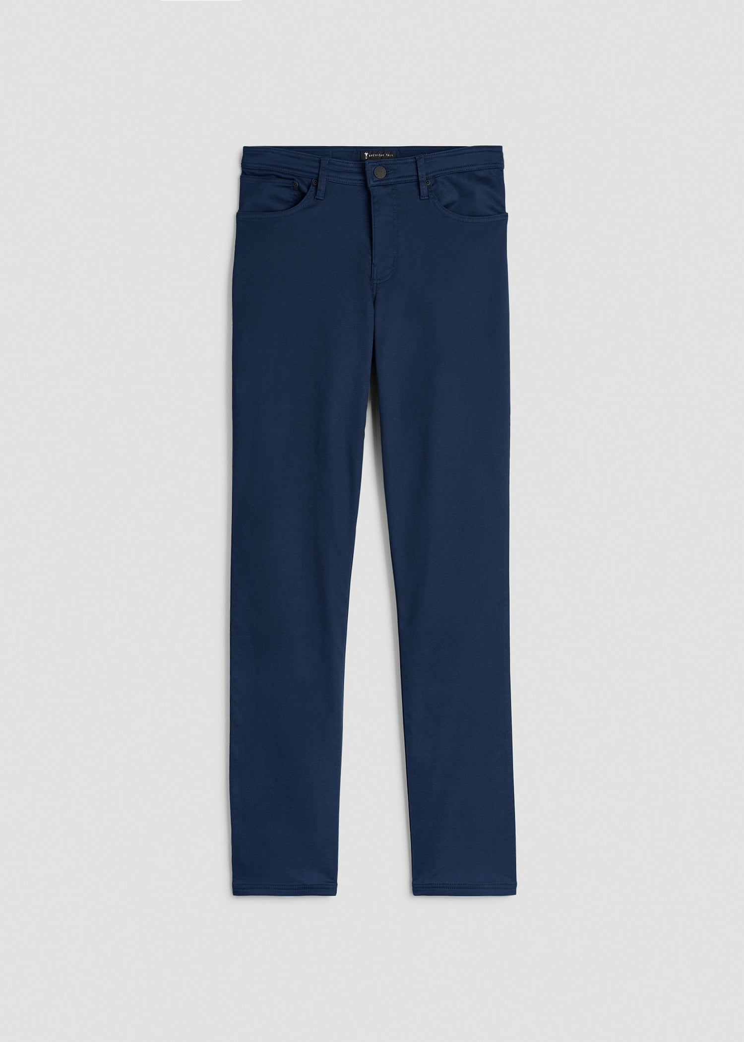 American Tall Sale | Everyday Comfort 5-Pocket TAPERED-FIT Pant for Tall Men in Marine Navy