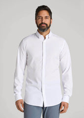 American Tall Discount | Traveler Stretch Dress Shirt in White