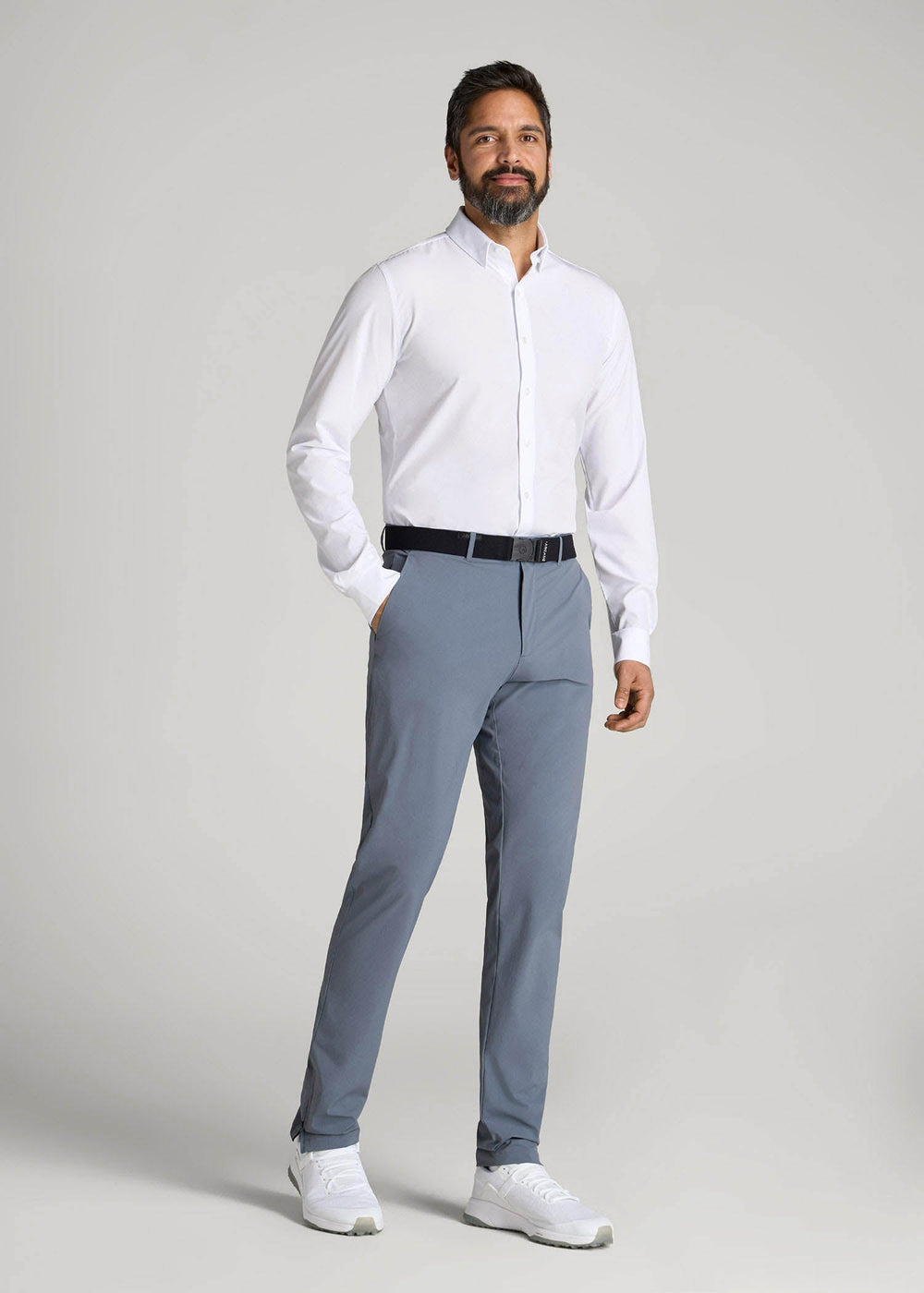 American Tall Discount | Traveler Stretch Dress Shirt in White