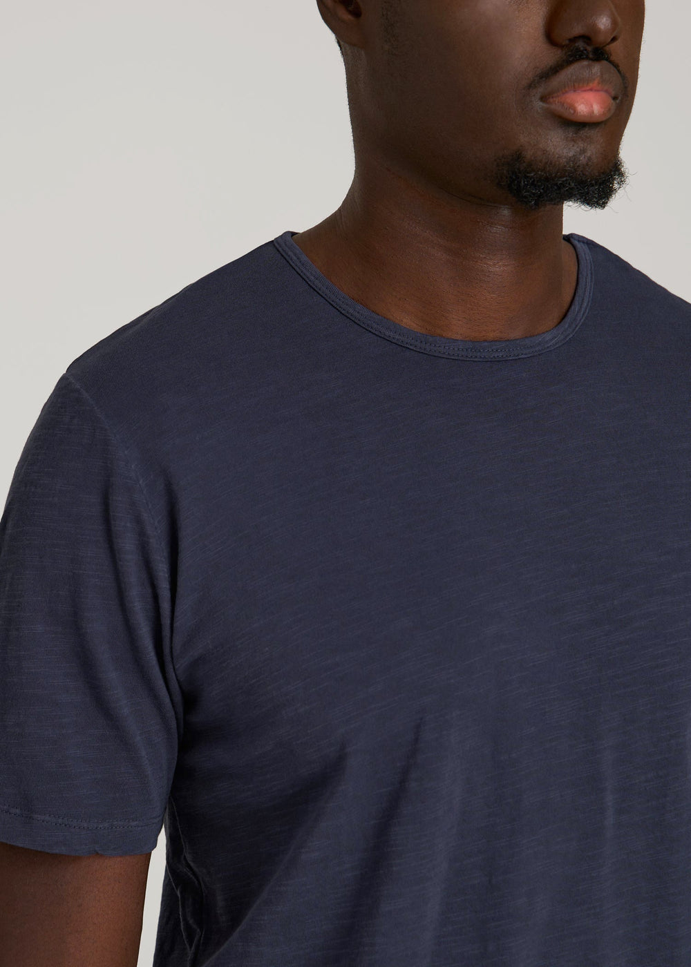 American Tall For Sale | REGULAR-FIT Slub Tee for Tall Men in Navy