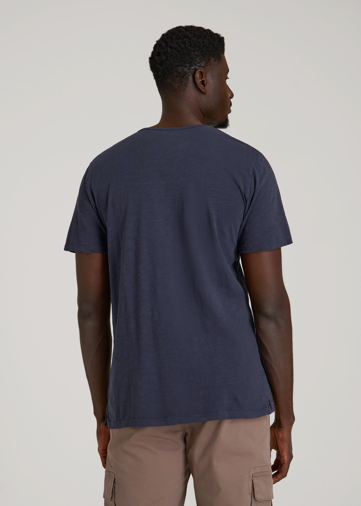 American Tall For Sale | REGULAR-FIT Slub Tee for Tall Men in Navy