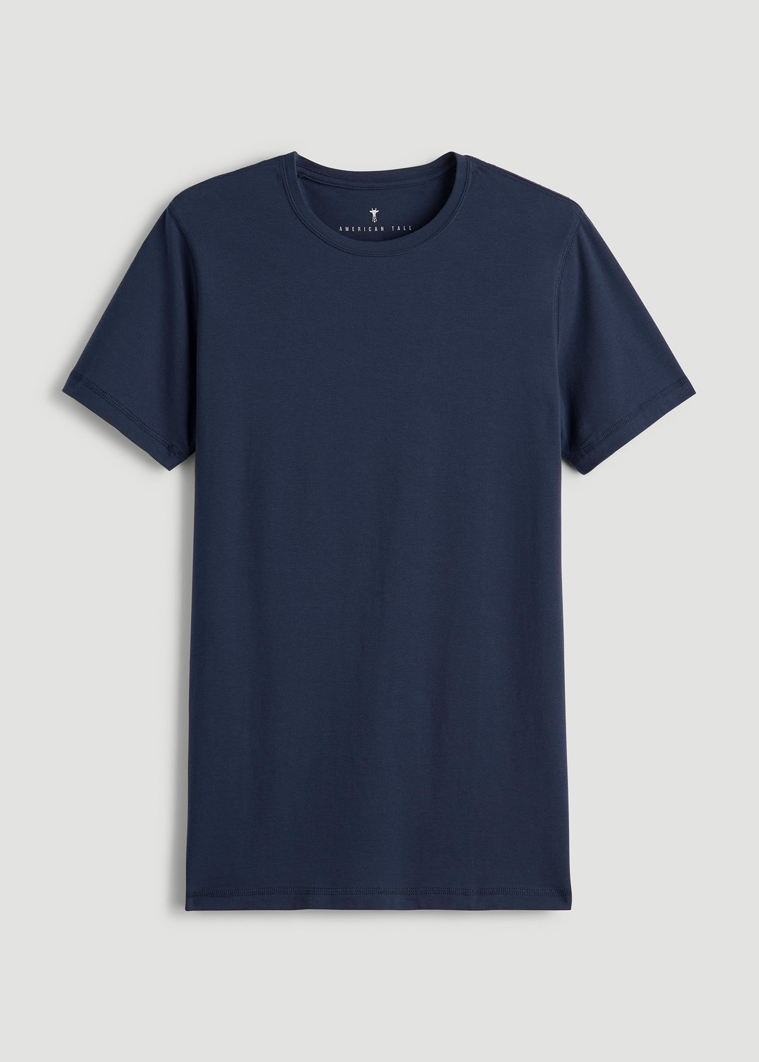 American Tall For Sale | The Essential Slim Fit Crewneck Tee for Tall Men in Navy