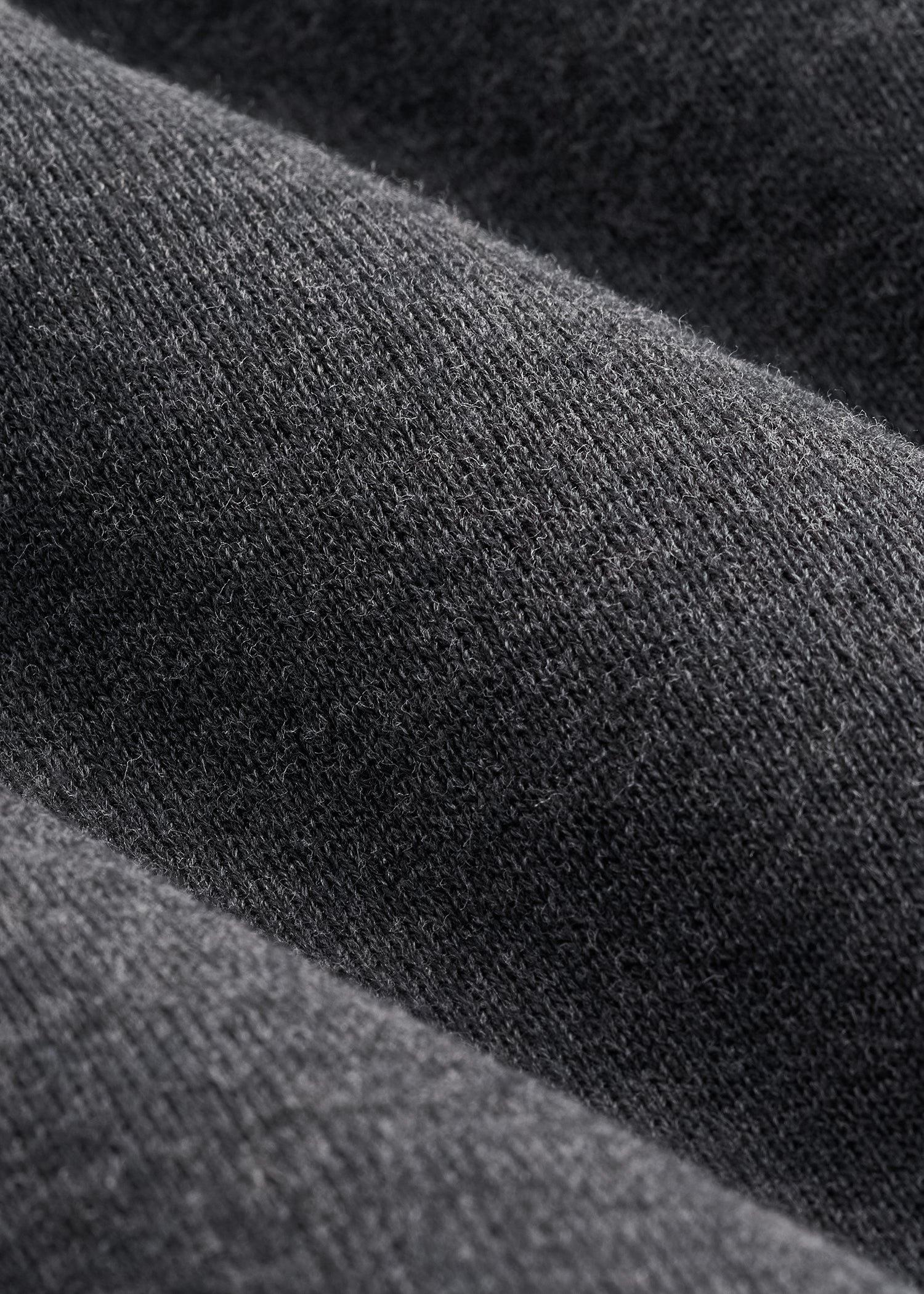 American Tall Online | Everyday Quarter-Zip Sweater for Tall Men in Charcoal Mix