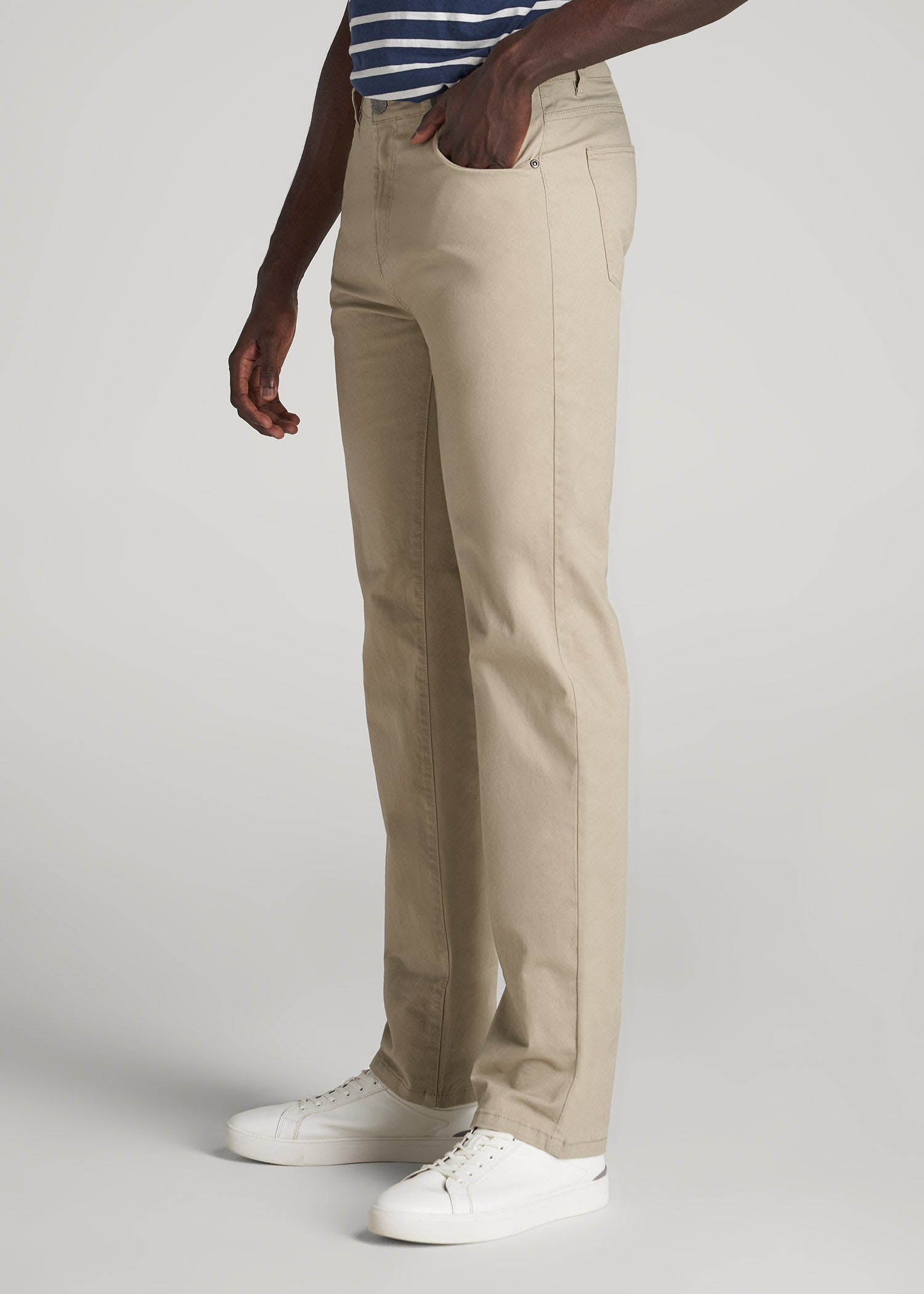 American Tall For Sale | J1 STRAIGHT Leg Five-Pocket Pants for Tall Men in Desert Khaki