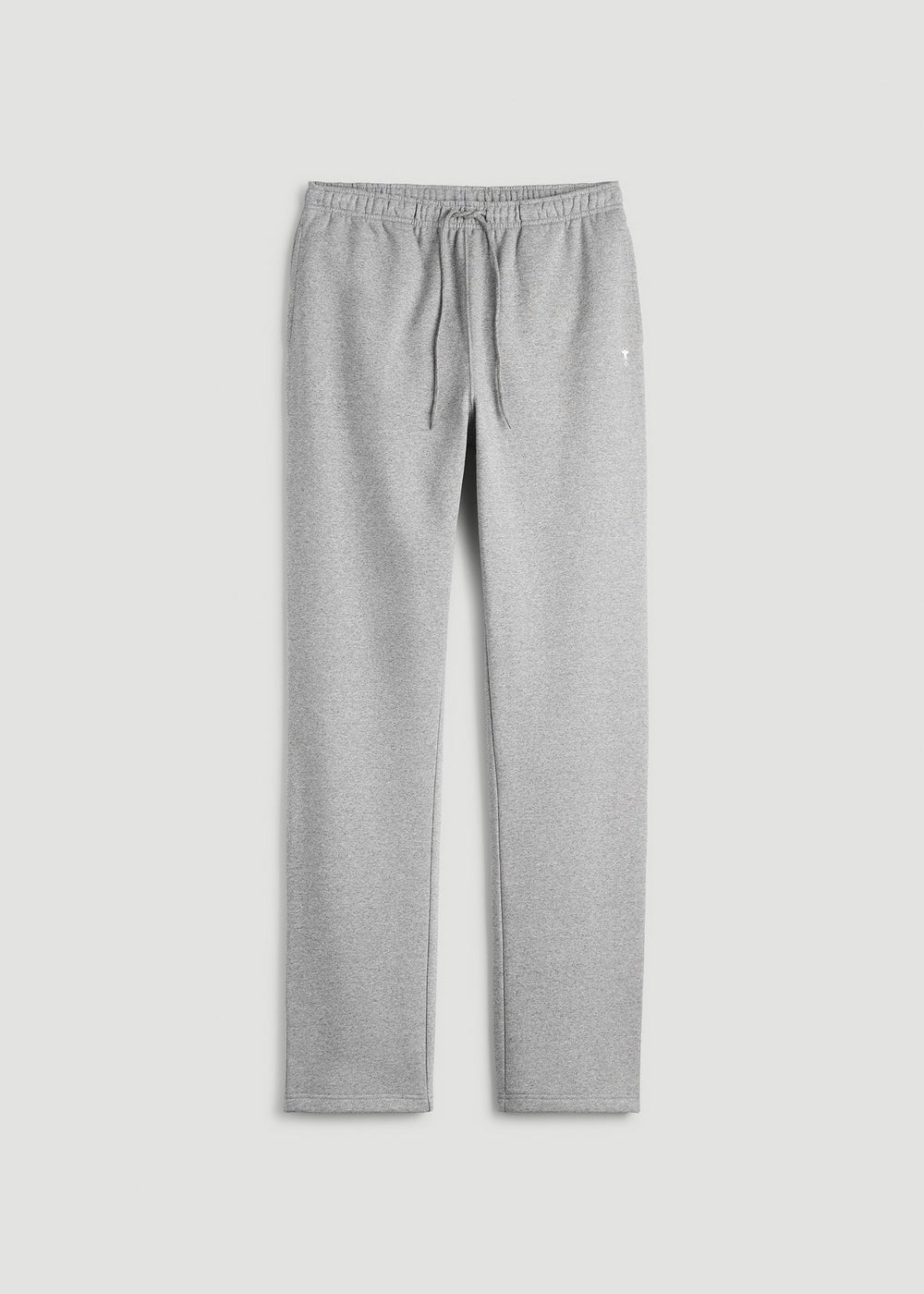 American Tall Outlet | Core Motion Fleece Straight Leg Sweatpants for Tall Men in Heathered Grey