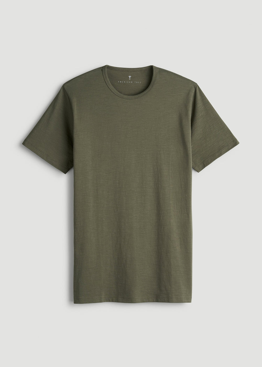 American Tall For Sale | REGULAR-FIT Slub Tee for Tall Men in Olive
