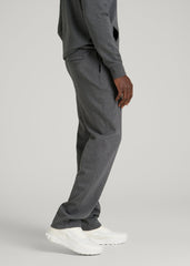 American Tall Online Shop | Core Motion Fleece Straight Leg Sweatpants for Tall Men in Charcoal Mix
