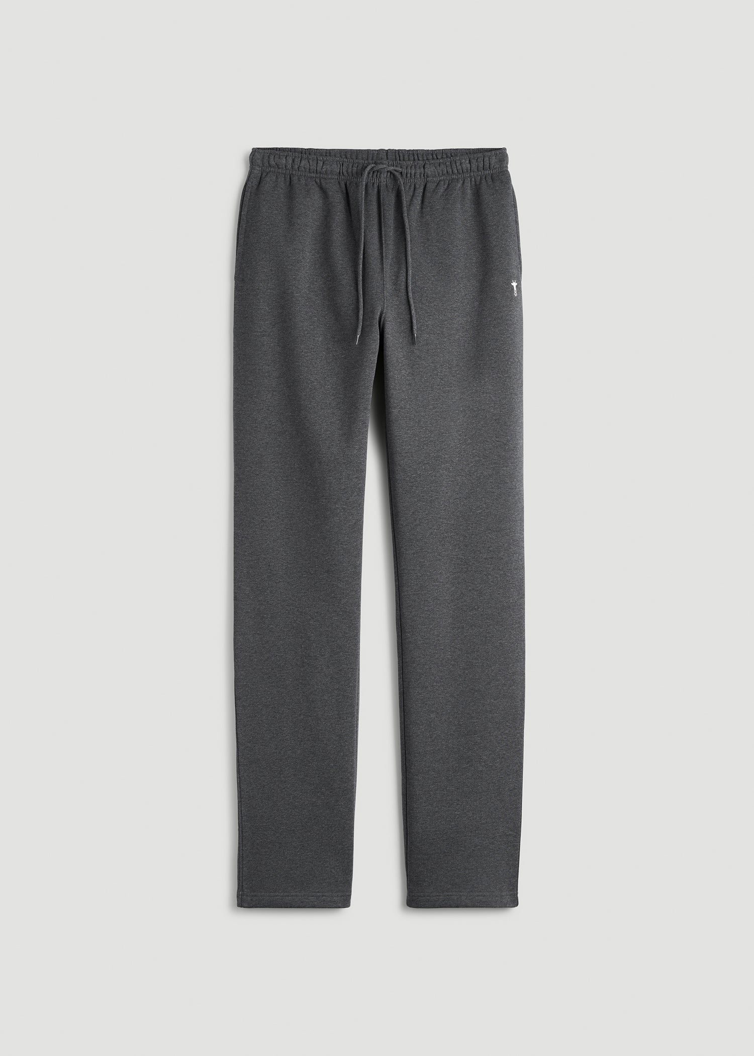 American Tall Online Shop | Core Motion Fleece Straight Leg Sweatpants for Tall Men in Charcoal Mix