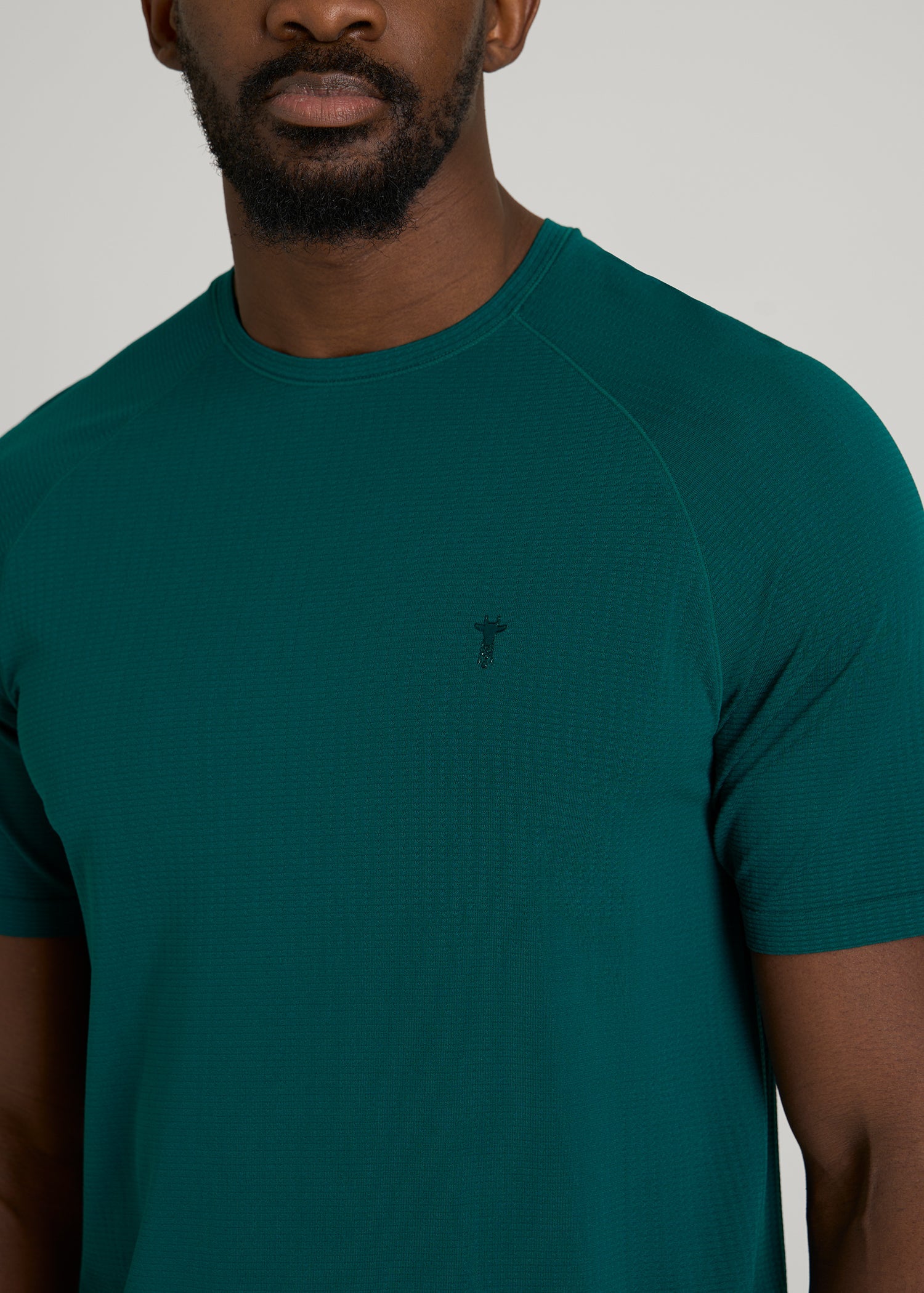 American Tall Discount | Vented Training Top for Tall Men in Deep Teal