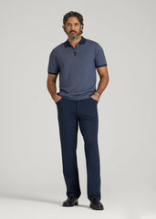 American Tall For Sale | Soft Flex Ponte Pants for Tall Men in Navy