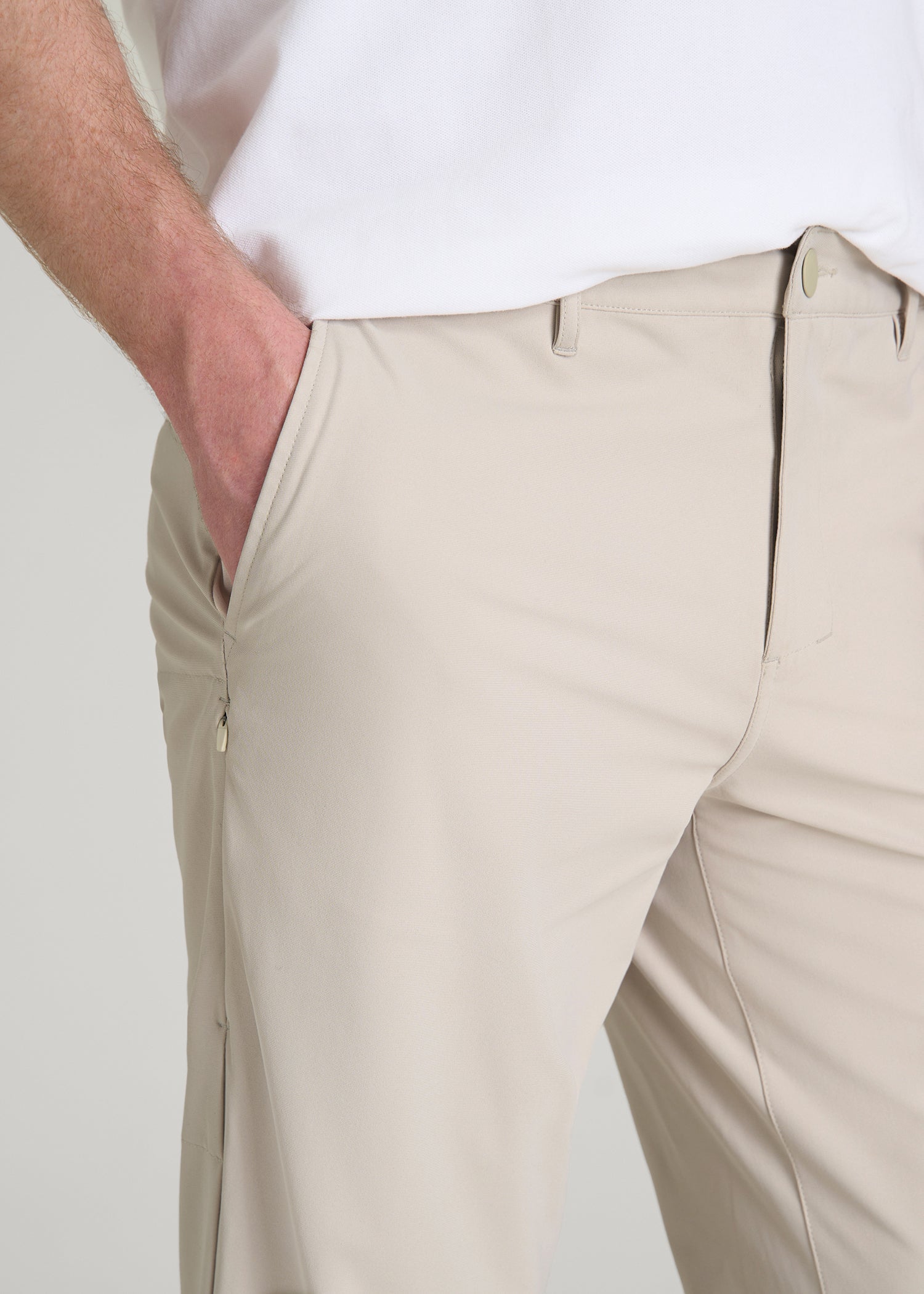 American Tall Discount | Traveler Chino 2.0 for Tall Men in Drywall Tan