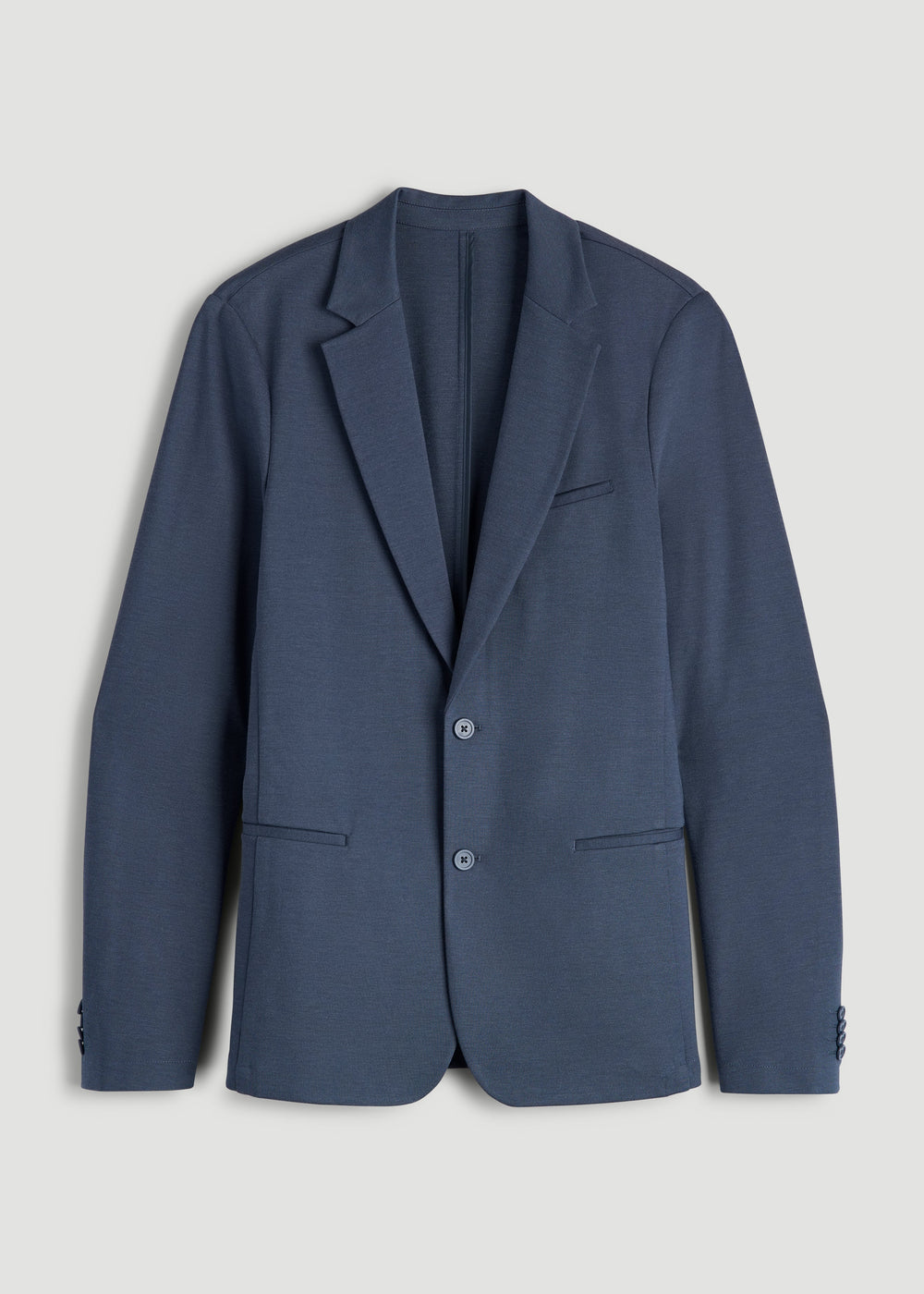 American Tall Sale | Flex Tech Suit Jacket for Tall Men in Medium Blue Nailhead