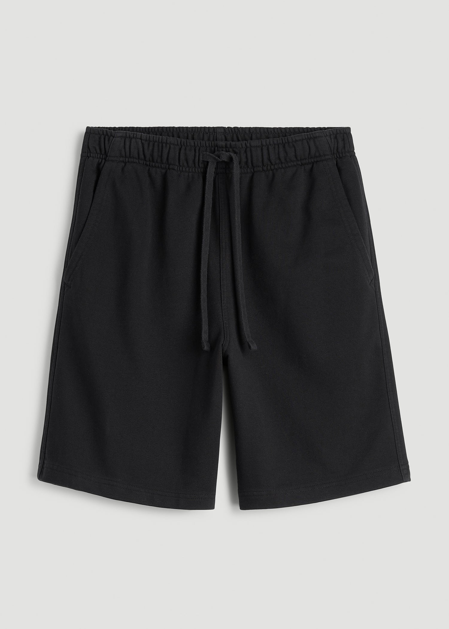 American Tall For Sale | Everyday French Terry Shorts for Tall Men in Black