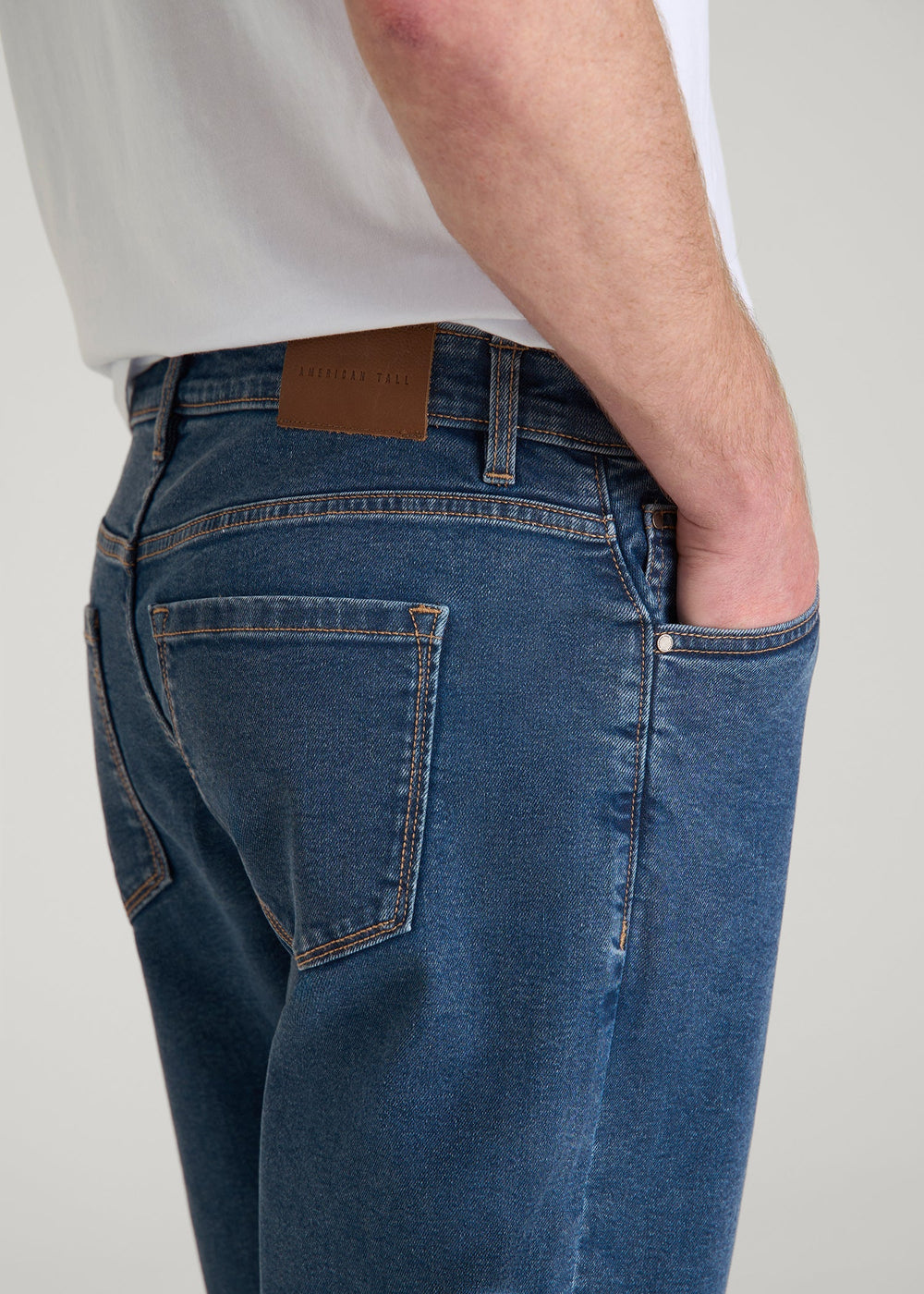 American Tall Online Shop | Mason Relaxed Fit Jeans for Tall Men in New Colorado Blue