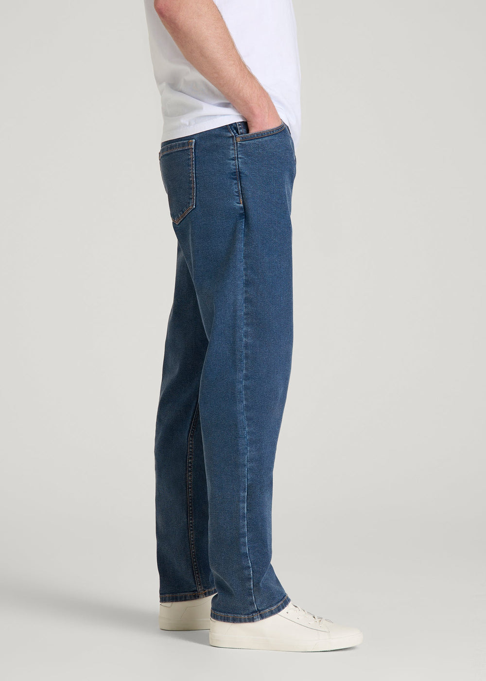 American Tall Online Shop | Mason Relaxed Fit Jeans for Tall Men in New Colorado Blue
