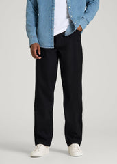American Tall Outlet | Mason Relaxed Fit Jeans for Tall Men in Optimum Black