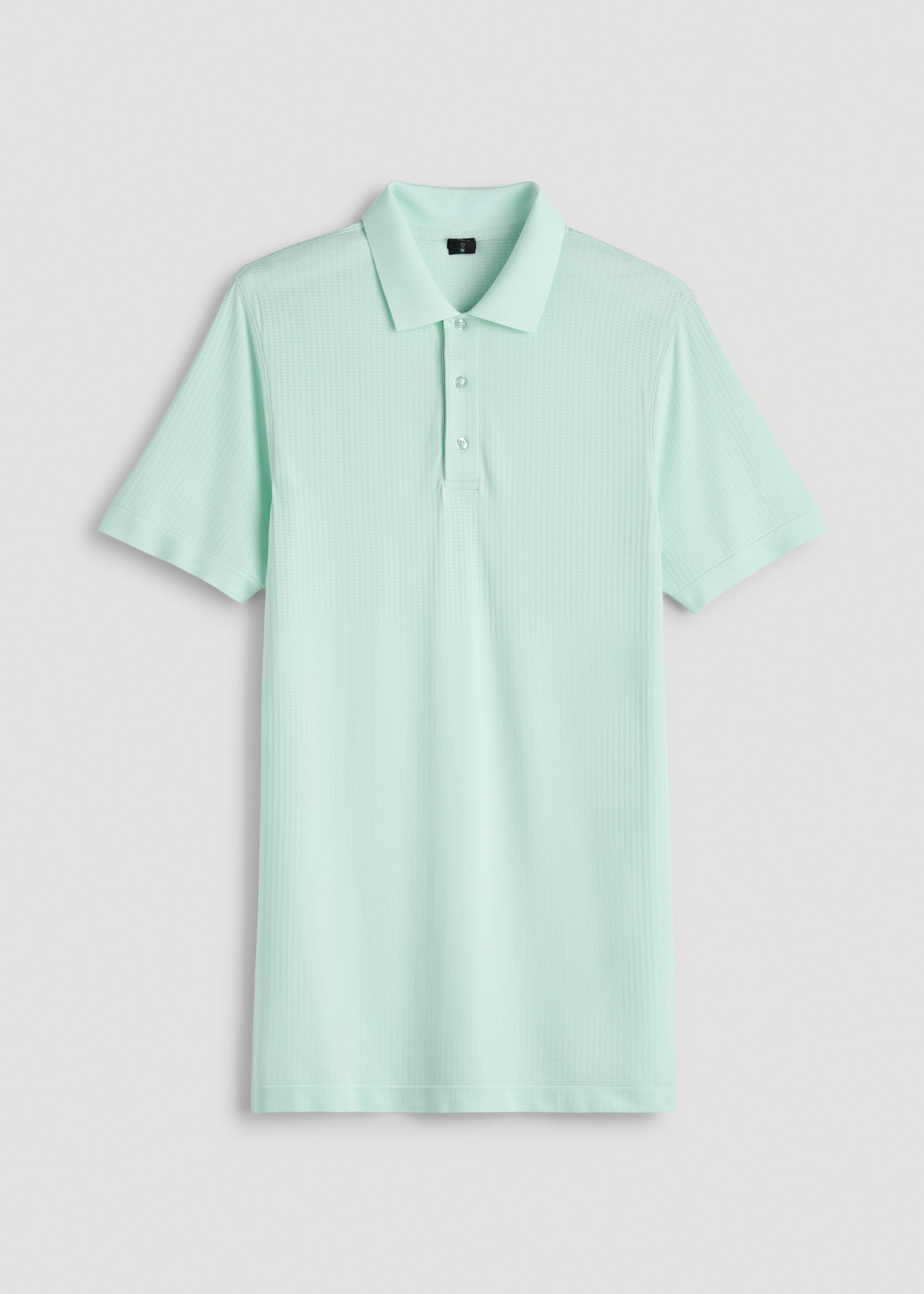 American Tall Online Shop | Performance Vented Golf Polo for Tall Men in Opal Blue