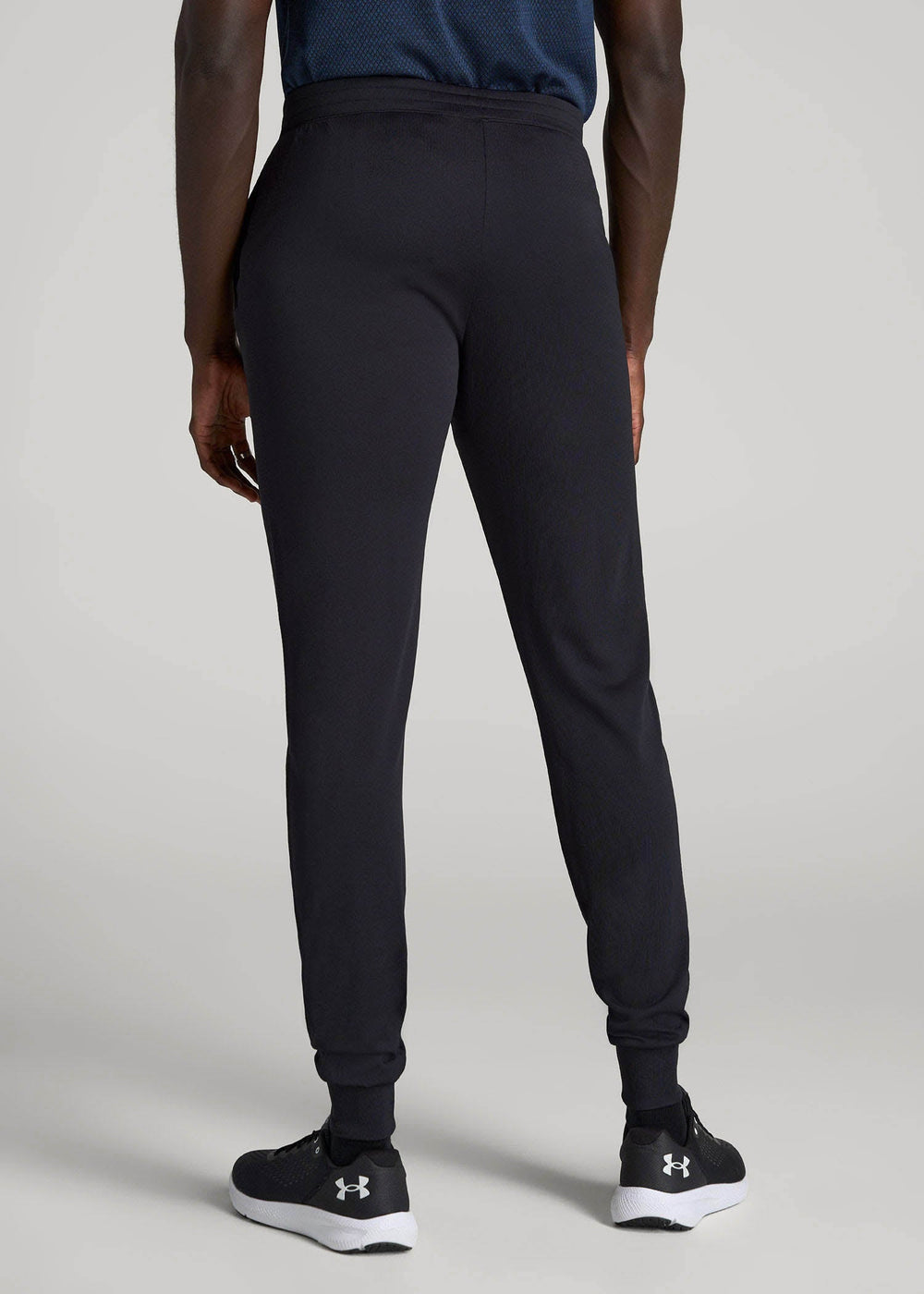 American Tall Discount | A.T. Performance Engineered Joggers for Tall Men in Black