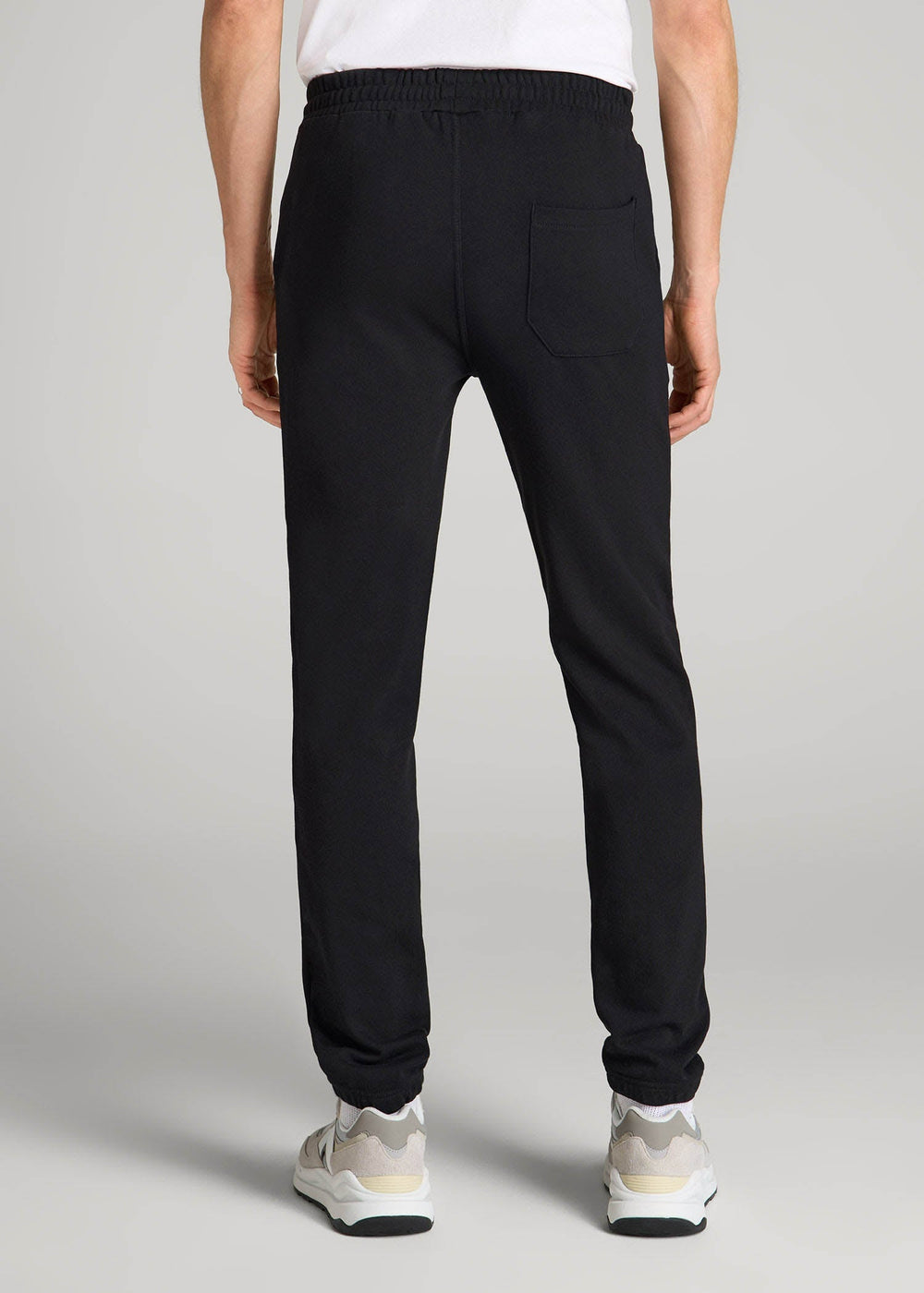 American Tall Outlet | Wearever French Terry Sweatpants for Tall Men in Black