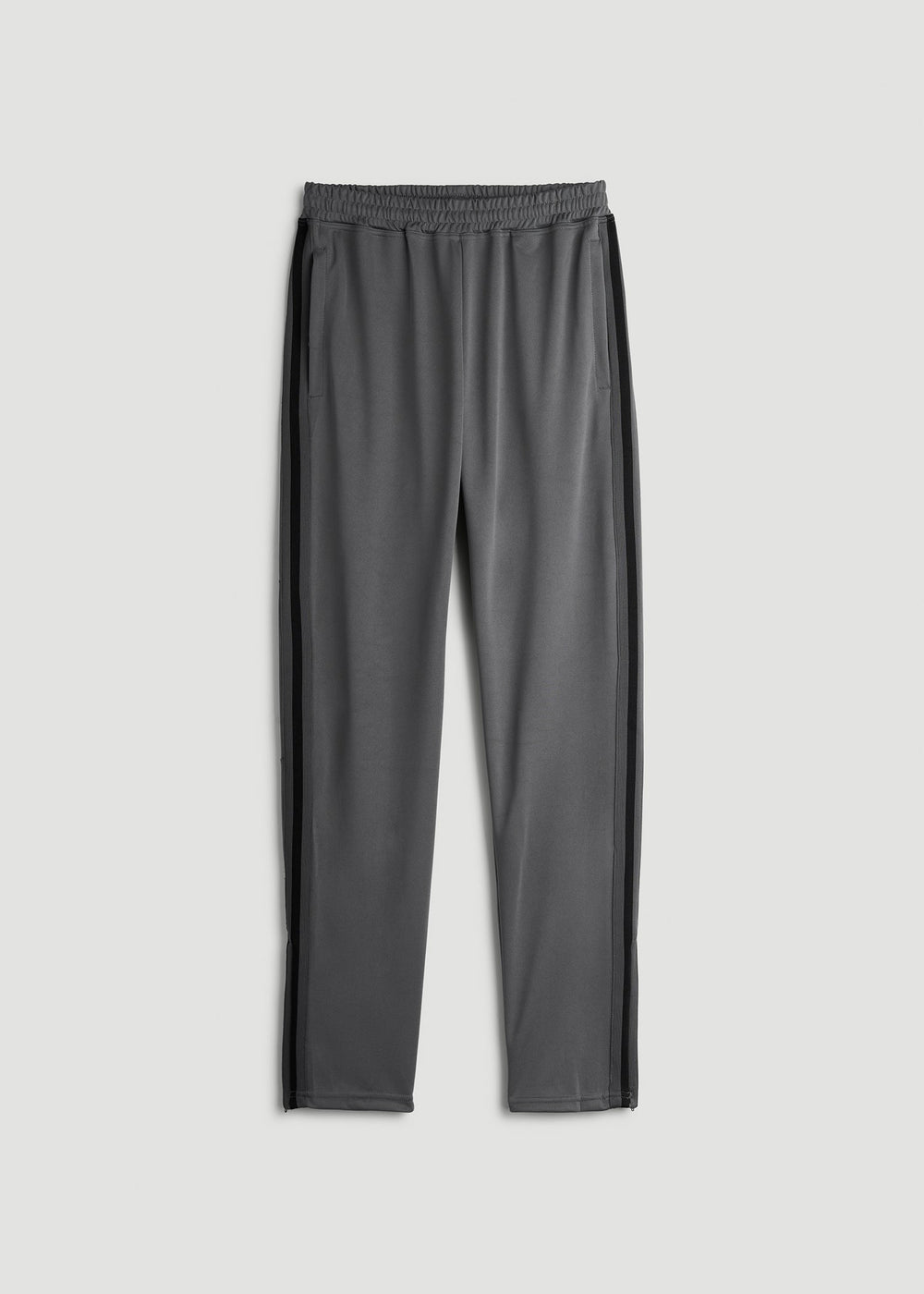 American Tall For Sale | Athletic Stripe Pants for Tall Men in Grey-Black Stripe