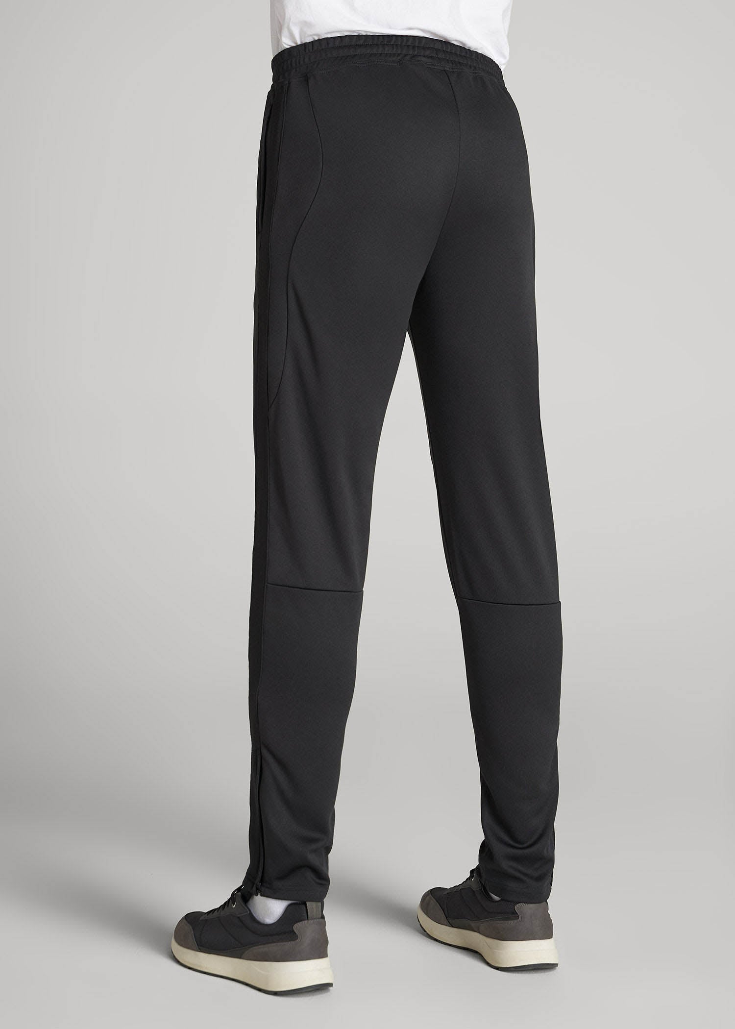 American Tall Online Shop | Athletic Stripe Pants for Tall Men in Black And Black