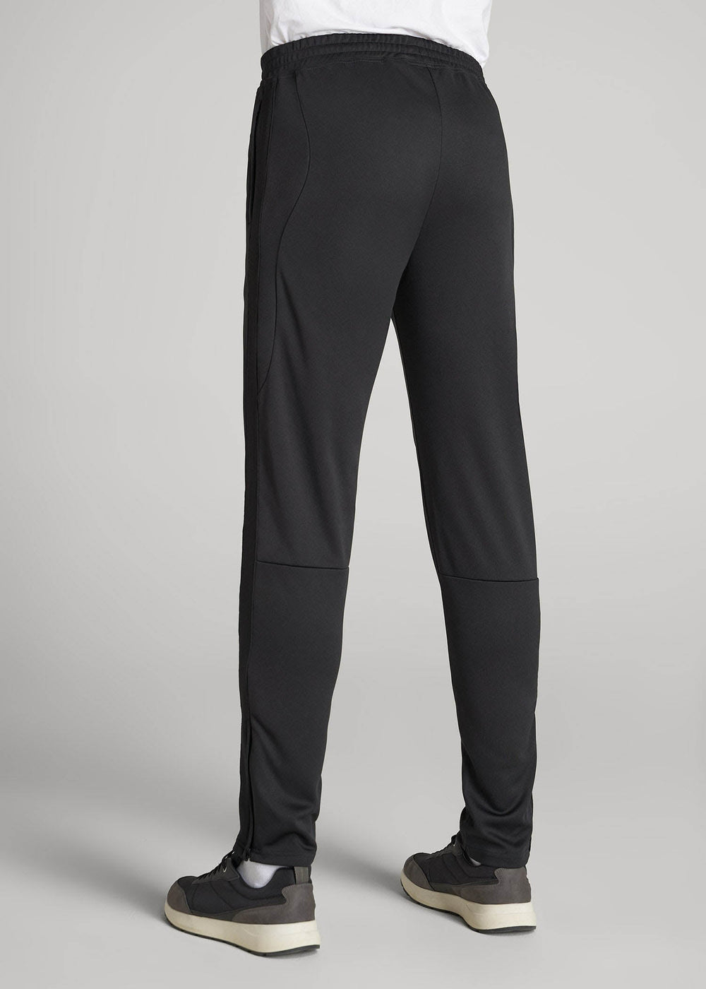American Tall Online Shop | Athletic Stripe Pants for Tall Men in Black And Black