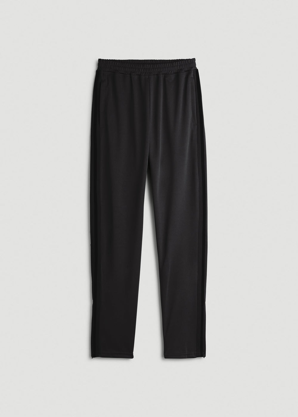 American Tall Online Shop | Athletic Stripe Pants for Tall Men in Black And Black