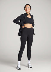 American Tall Sale | Bella Outer-Pocket Leggings for Tall Women in Black