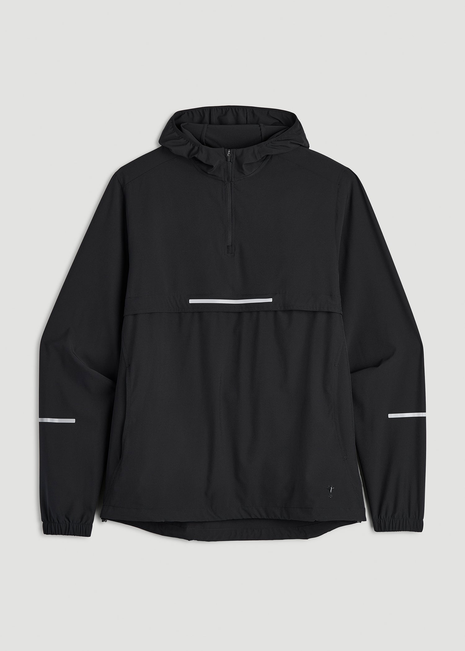 American Tall Sale | Featherweight Packable Anorak for Tall Men in Black