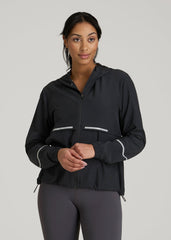 American Tall Outlet | Featherweight Packable Jacket for Tall Women in Black