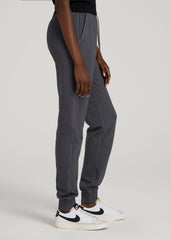 American Tall Online | Garment Dyed Joggers for Tall Women in Washed Charcoal Rinse