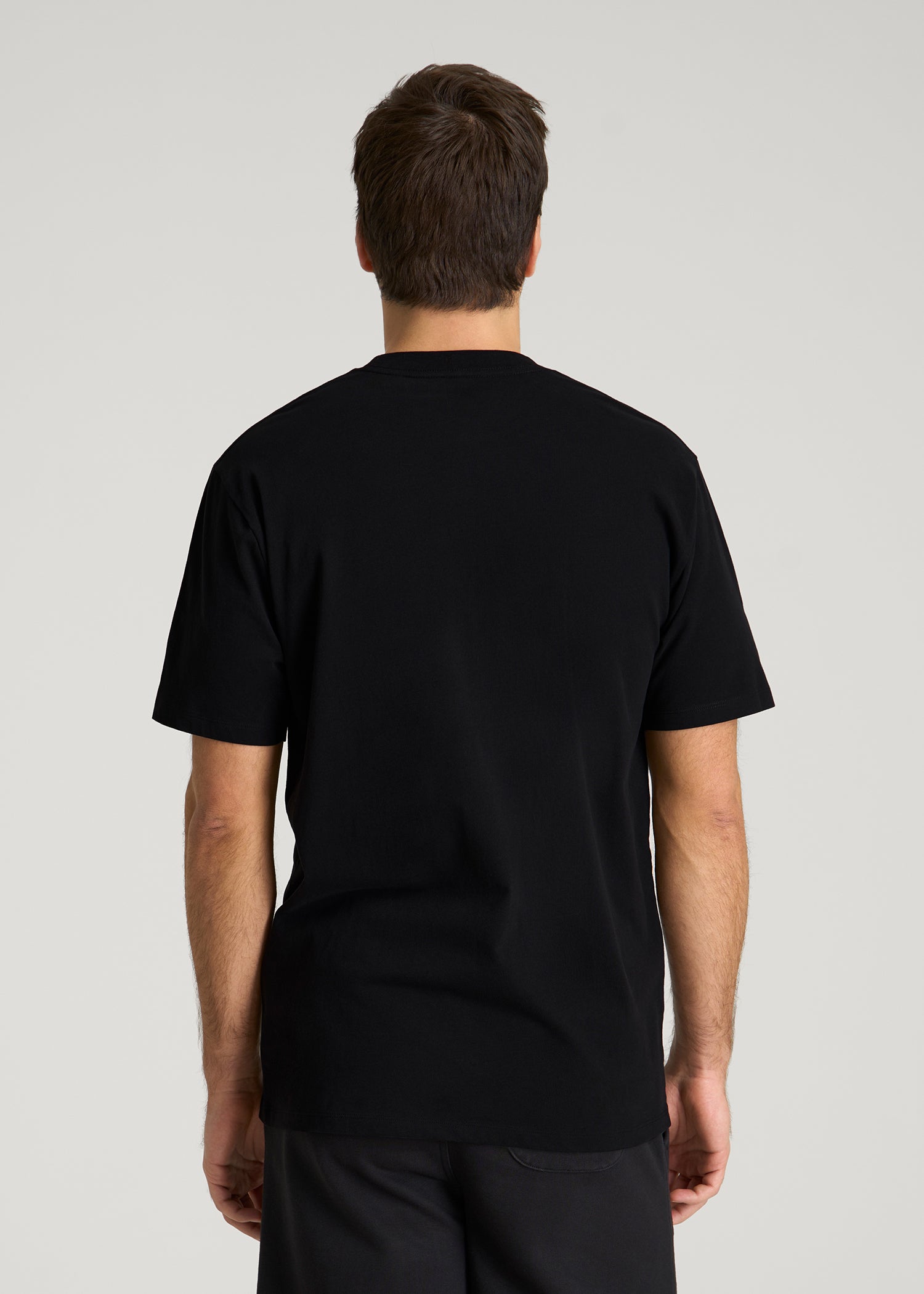 American Tall Sale | Auto Graphic Tee for Tall Men in Black