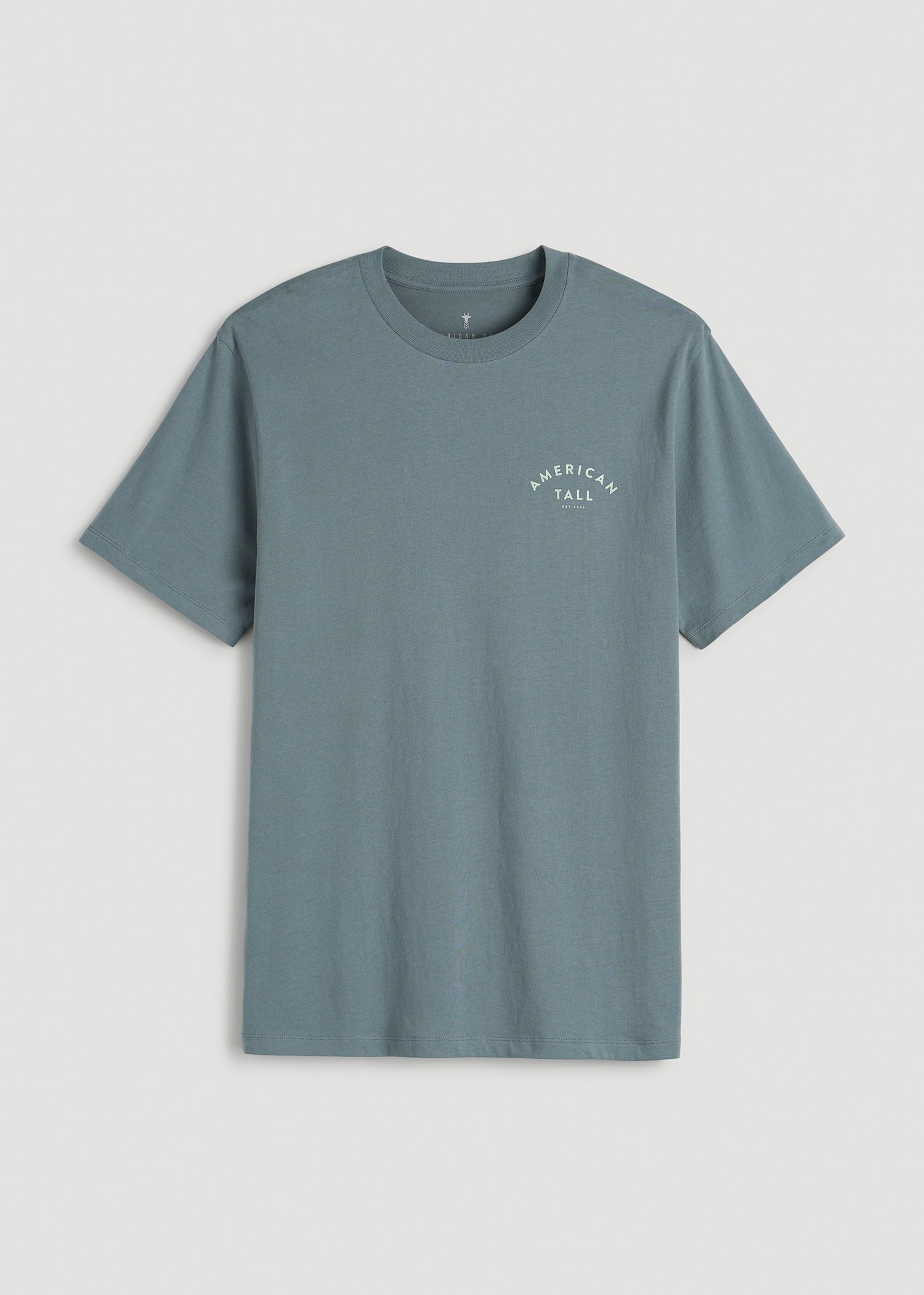 American Tall Outlet | Giraffe Graphic Tee for Tall Men in Trooper