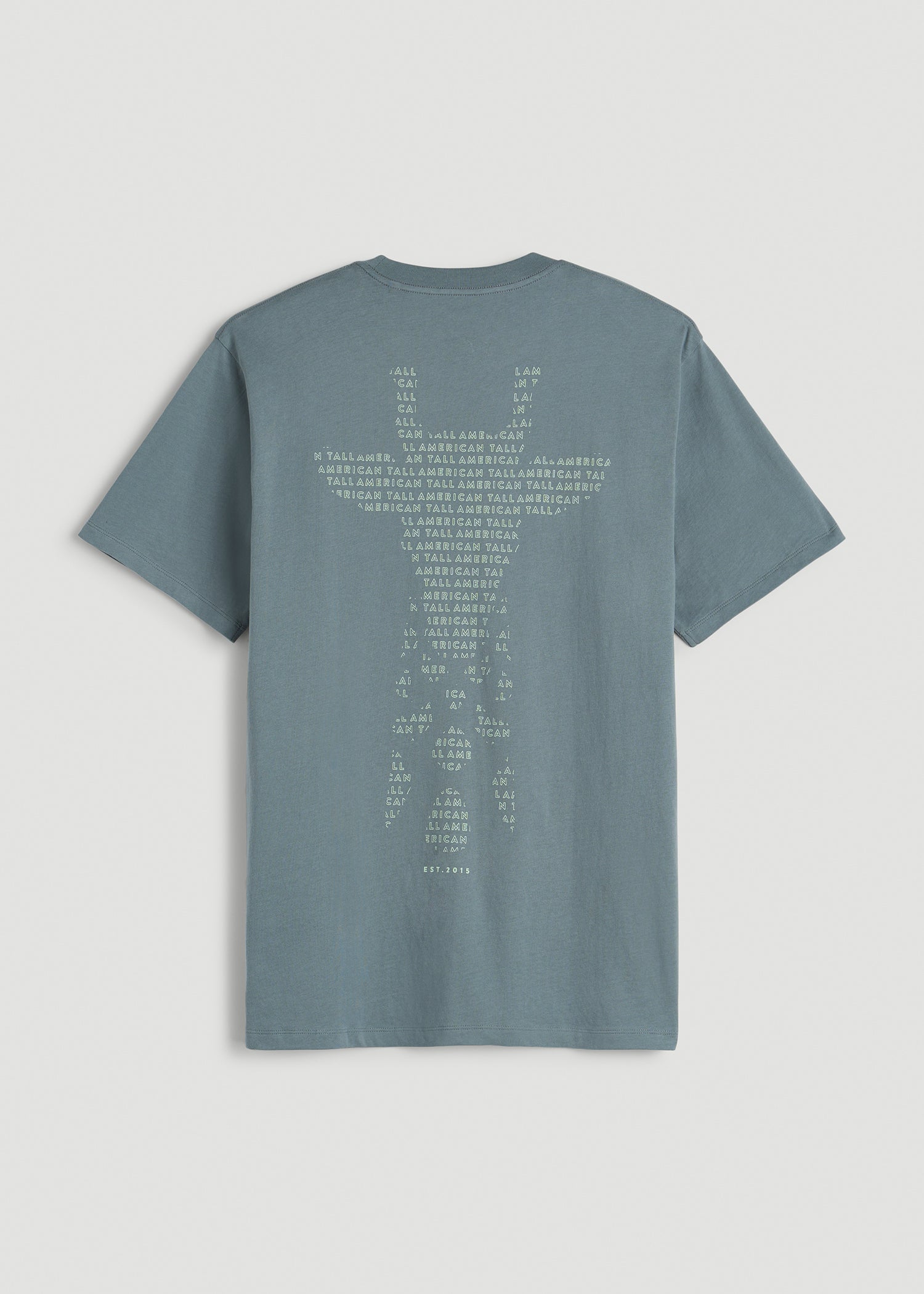 American Tall Outlet | Giraffe Graphic Tee for Tall Men in Trooper