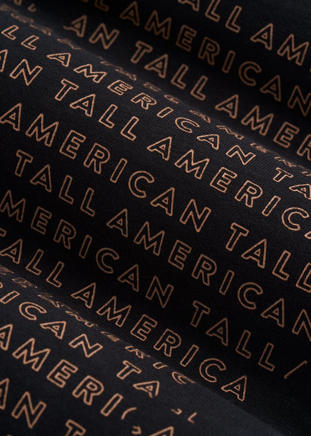 American Tall Sale | Giraffe Graphic Tee for Tall Men in Black