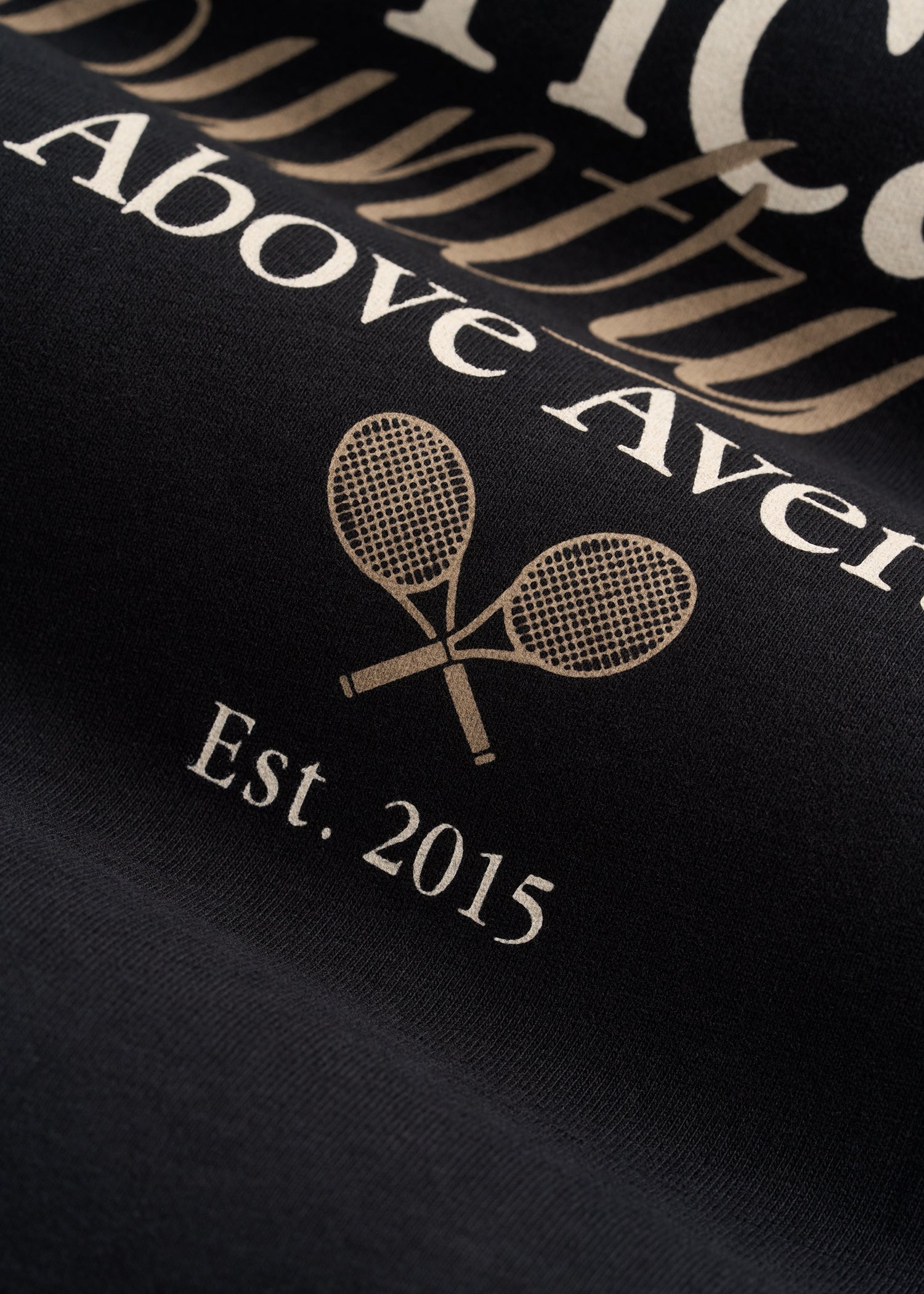 American Tall Online Shop | Country Club Graphic Tee for Tall Men in Black