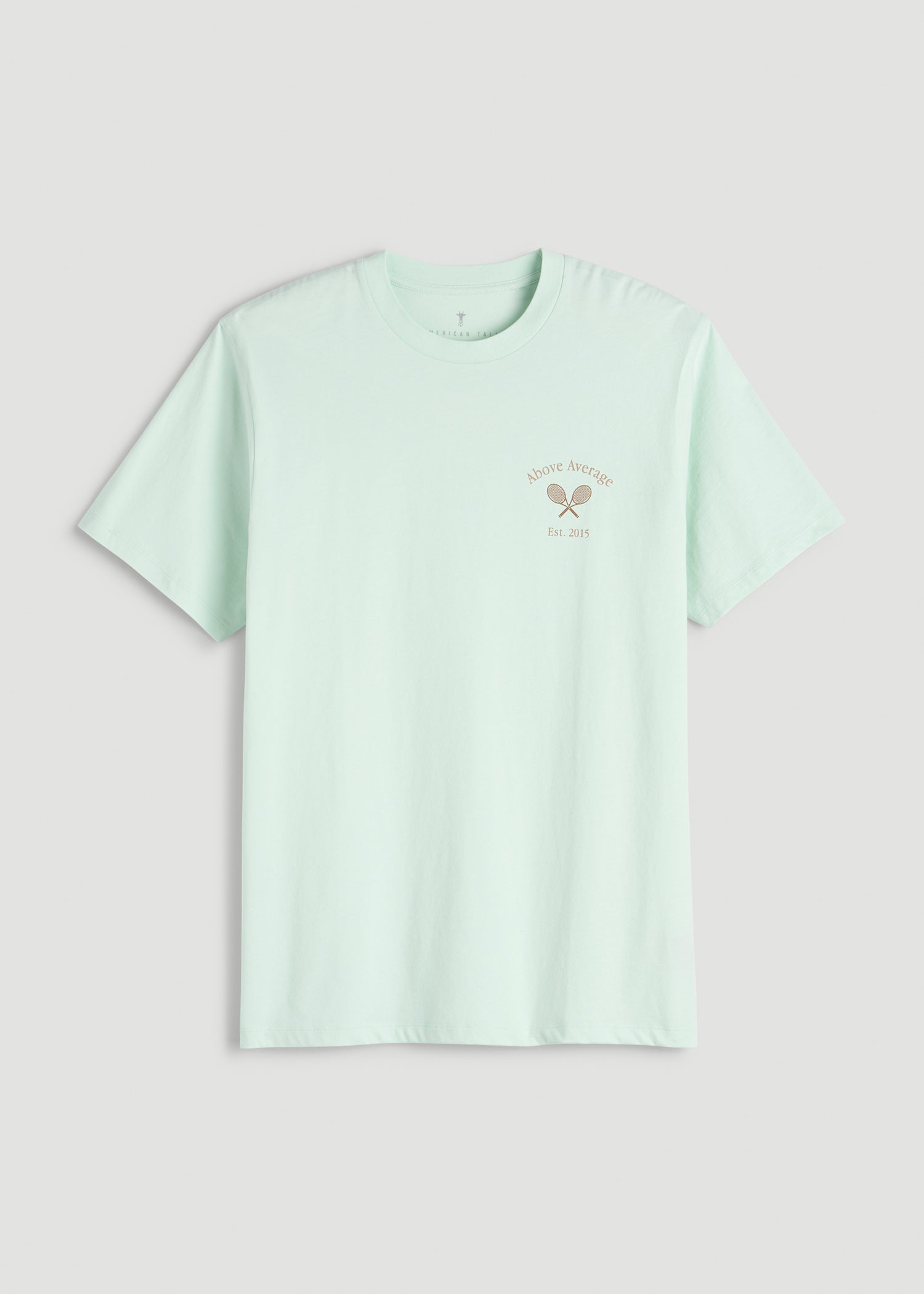 American Tall Discount | Country Club Graphic Tee for Tall Men in Blue