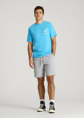 American Tall Outlet | Rodeo Graphic Tee for Tall Men in Blue